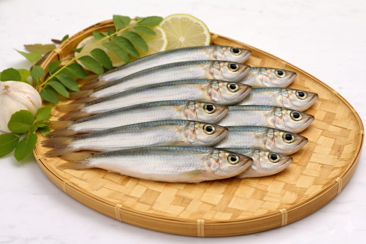 Sardine (Mathi) Whole Cleaned